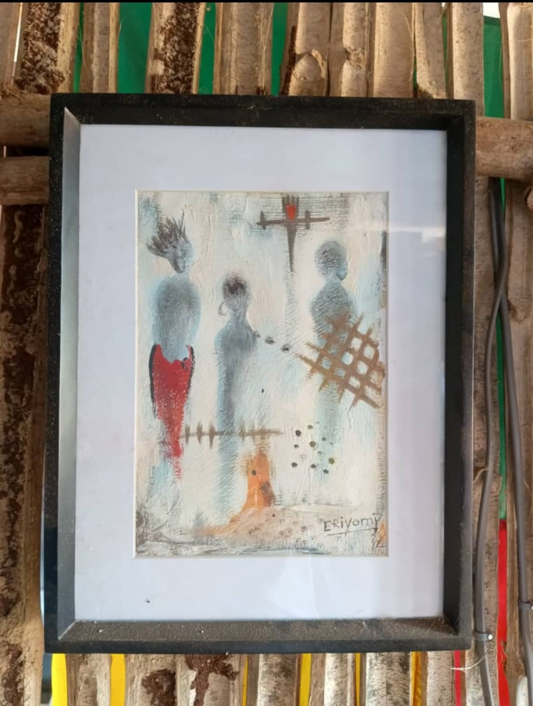 RICHE PATRIMOINE série de 5 tableaux
