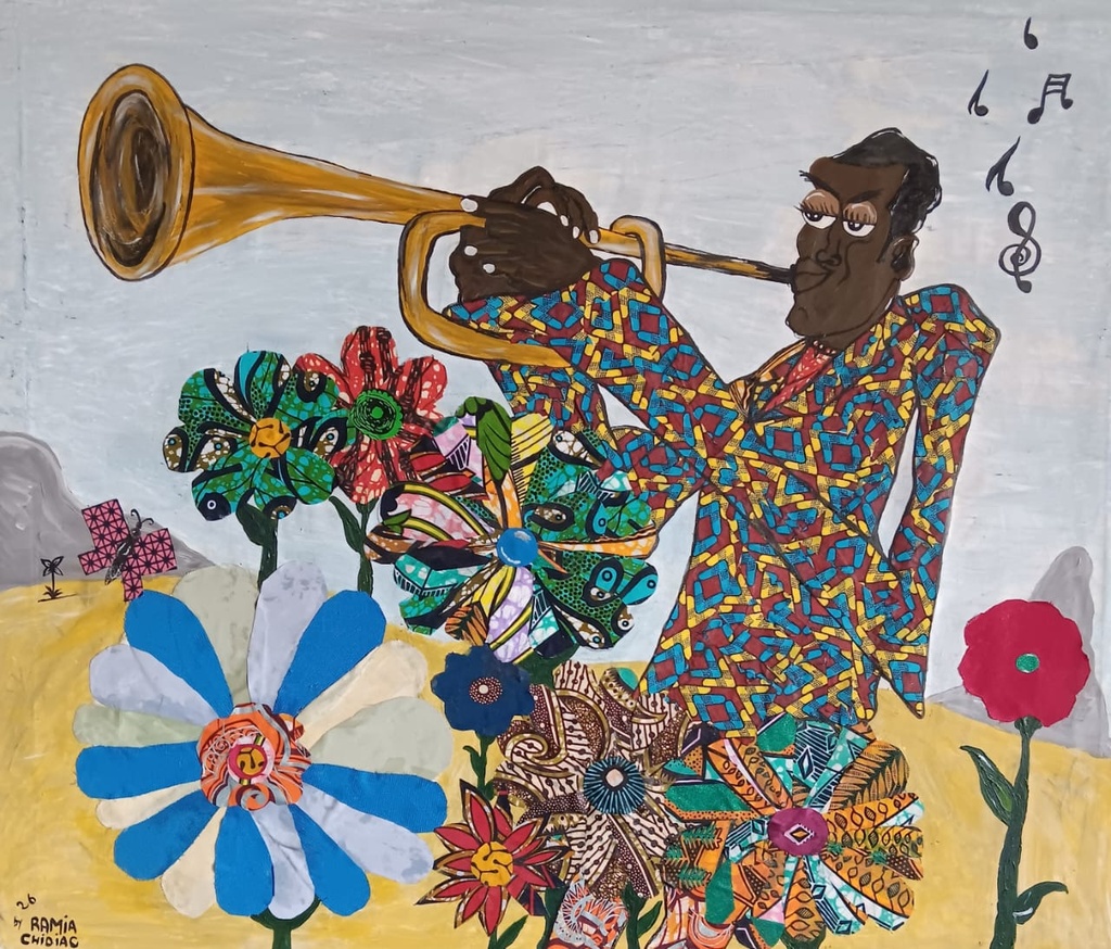 La Floraison de l'Âme 94 cm/81.3cm