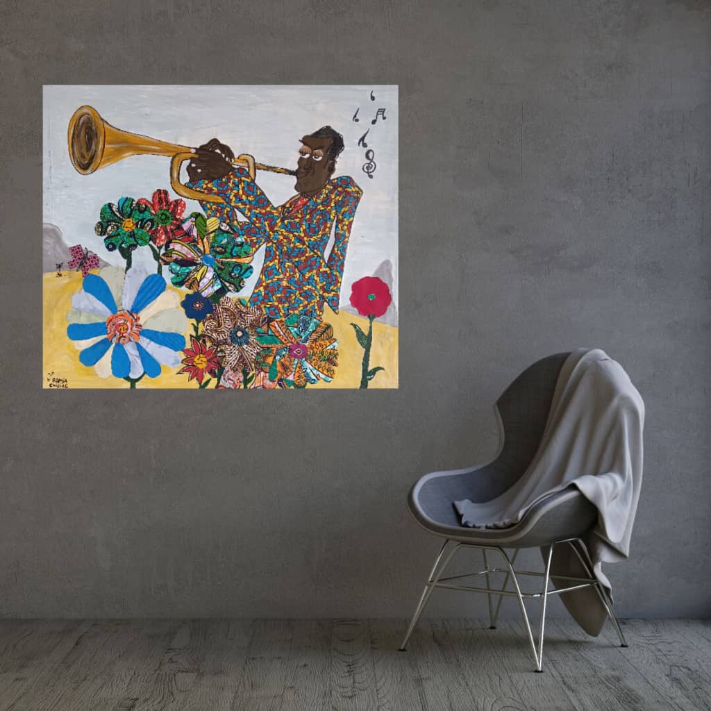 La Floraison de l'Âme 94 cm/81.3cm
