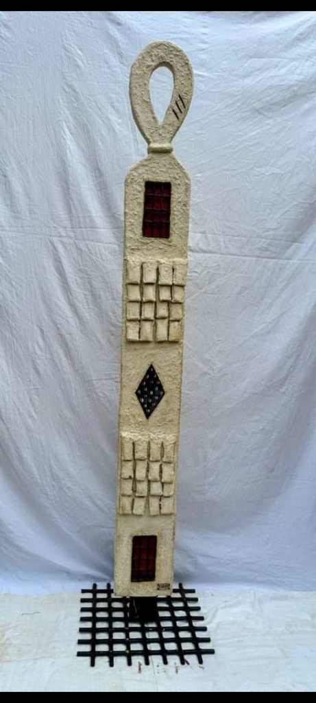 Sculpture en bois Dan Dôkounnon  (Le Détenteur des Richesses)