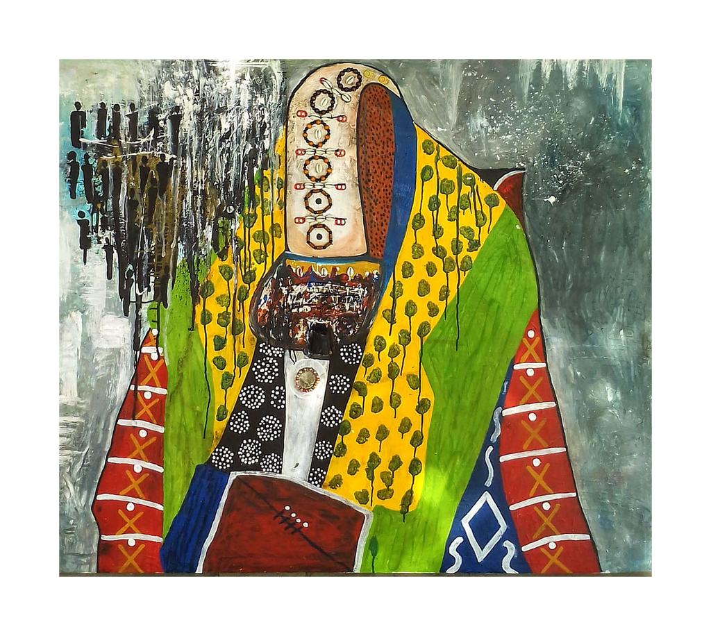 Divinité Égun-Gun 150 × 120 cm