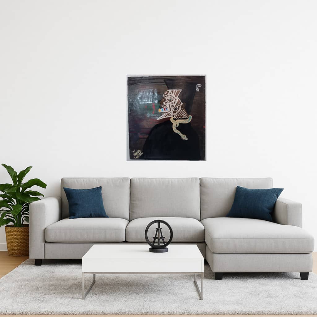 Le murmure de Dan 54 cm / 49 cm
