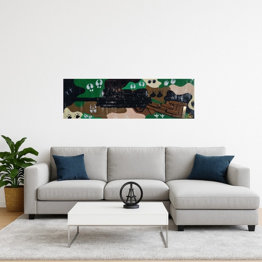 Fusil de chasse 92 cm/ 30 cm
