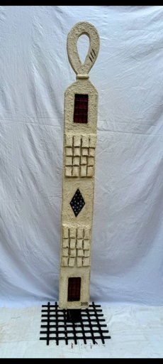 Sculpture en bois Dan Dôkounnon  (Le Détenteur des Richesses)