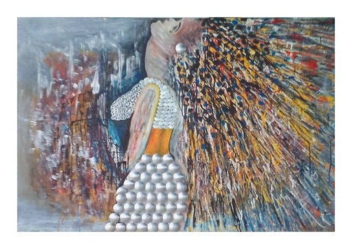 Beauté de la femme 150 × 96 cm